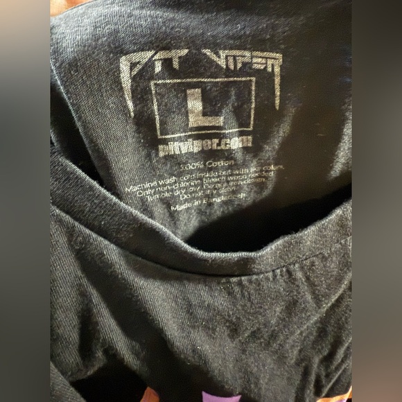 Pit Viper Checkered Men’s SS Tee - Size Large - Picture 4 of 4